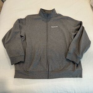 Fleece lined zip up jacket